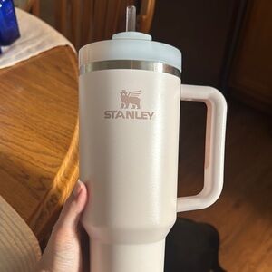 Used 40oz Stanley Blush Travel Mug with Handle